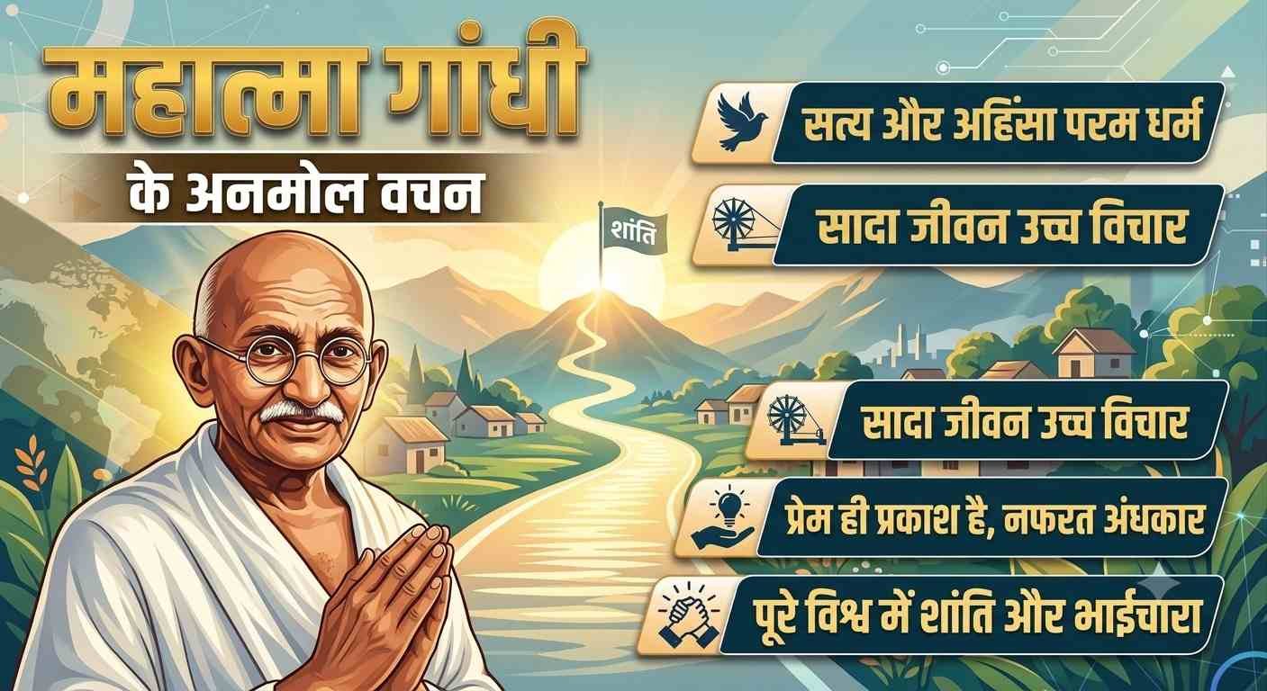 महात्मा गांधी के अनमोल वचन